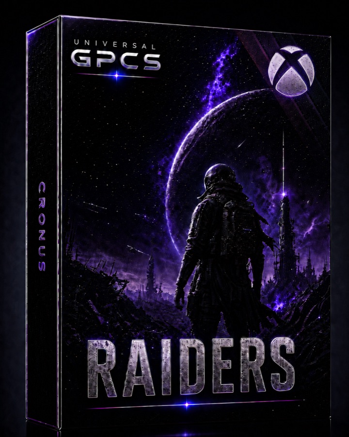 Raiders Xbox product box